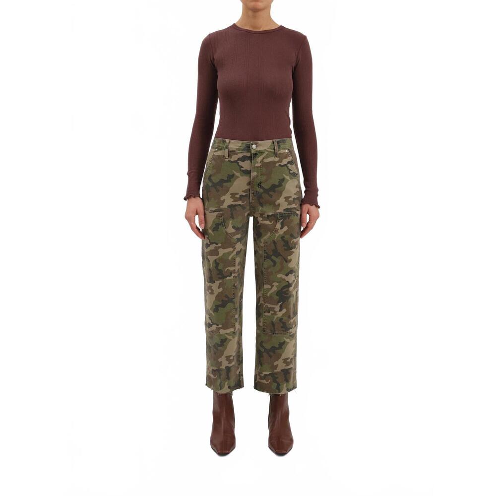 NEW DAZE sundaze carpenter high rise straight crop jean in hideaway
